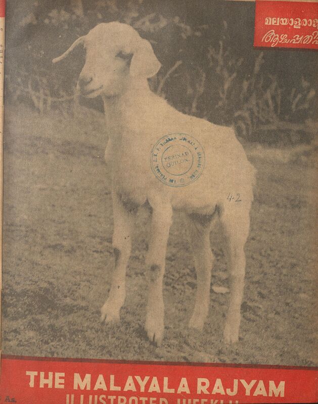 1955 - നവമ്പർ 07 - മലയാളരാജ്യം ആഴ്ചപ്പതിപ്പ് - പുസ്തകം 28 ലക്കം 118