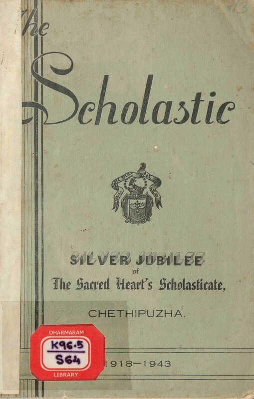 1943 - Scholastic - Sacred - Heart - Chethipuzha